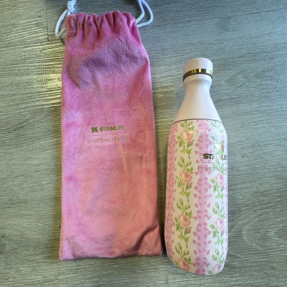 Stanley x LoveShackFancy Pink Floral Water Bottle 20oz